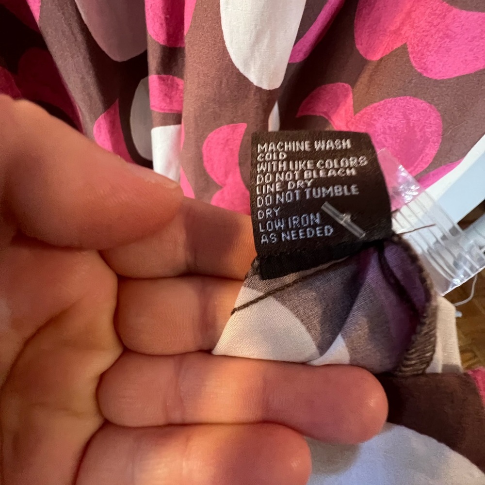 J. McLaughlin Pink Polka Dot Maxi Shirt Dress - Picture 11 of 16